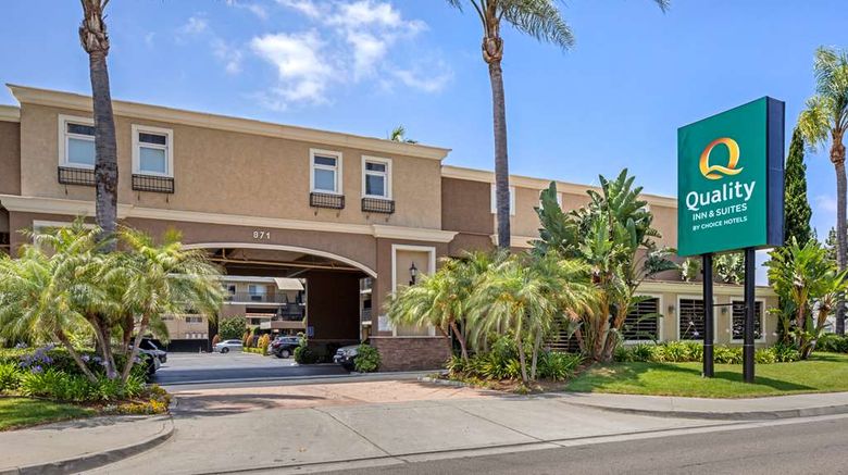 Quality Inn  and  Suites Anaheim Maingate Exterior. Images powered by <a href="https://iceportal.shijigroup.com" target="_blank" rel="noopener">Ice Portal</a>.