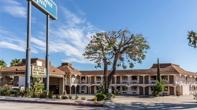 Rodeway Inn Magic Mountain Area Exterior. Images powered by <a href="https://iceportal.shijigroup.com" target="_blank" rel="noopener">Ice Portal</a>.