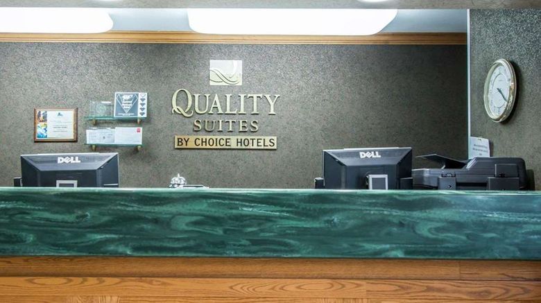<b>Quality Suites San Diego Otay Mesa Lobby</b>. Images powered by <a href="https://iceportal.shijigroup.com/" title="IcePortal" target="_blank">IcePortal</a>.