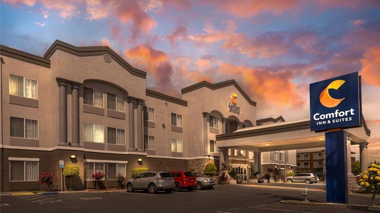 <b>Comfort Inn & Suites Sacramento Exterior</b>. Images powered by <a href="https://iceportal.shijigroup.com/" title="IcePortal" target="_blank">IcePortal</a>.