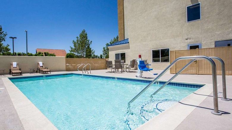 <b>Comfort Suites Victorville - Hesperia Pool</b>. Images powered by <a href="https://iceportal.shijigroup.com/" title="IcePortal" target="_blank">IcePortal</a>.