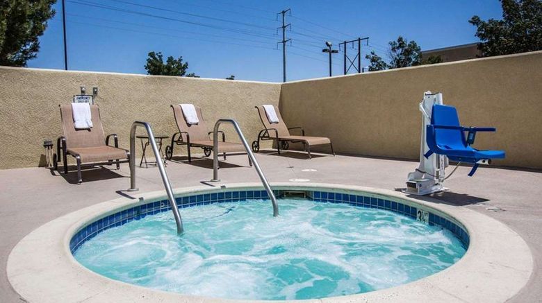 <b>Comfort Suites Victorville - Hesperia Pool</b>. Images powered by <a href="https://iceportal.shijigroup.com/" title="IcePortal" target="_blank">IcePortal</a>.