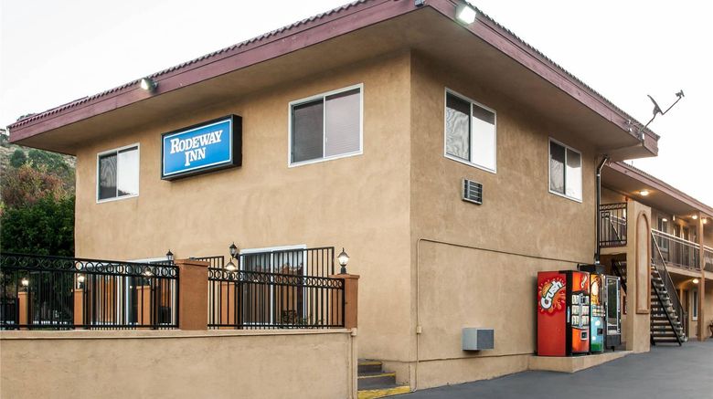 <b>Rodeway Inn near Qualcomm Stadium Exterior</b>. Images powered by <a href="https://iceportal.shijigroup.com/" title="IcePortal" target="_blank">IcePortal</a>.