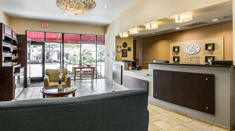 <b>Comfort Suites Near Industry Hills Expo Lobby</b>. Images powered by <a href="https://iceportal.shijigroup.com/" title="IcePortal" target="_blank">IcePortal</a>.
