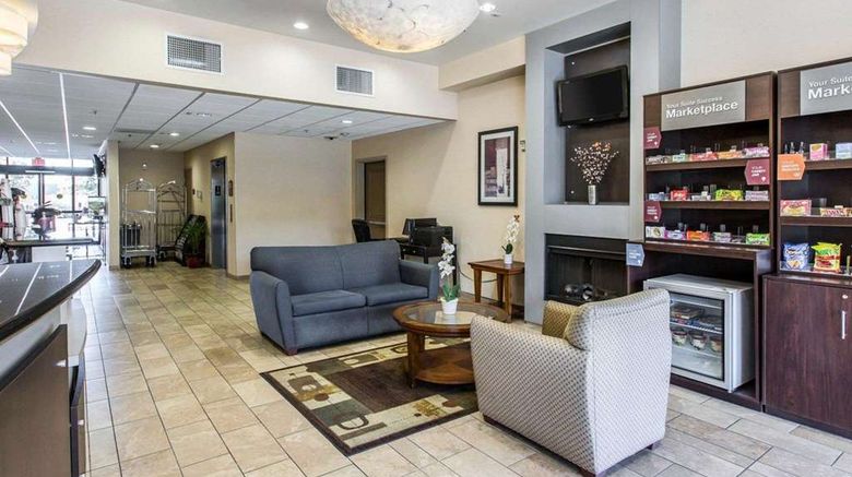 <b>Comfort Suites Near Industry Hills Expo Lobby</b>. Images powered by <a href="https://iceportal.shijigroup.com/" title="IcePortal" target="_blank">IcePortal</a>.