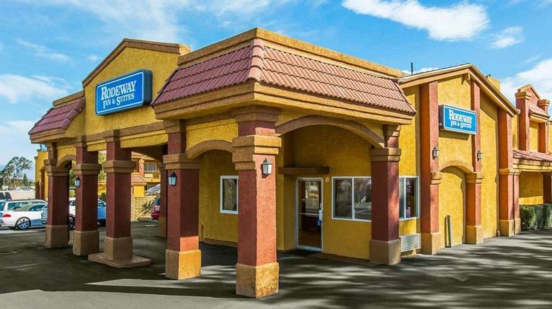 <b>Rodeway Inn & Suites  Corona Exterior</b>. Images powered by <a href="https://iceportal.shijigroup.com/" title="IcePortal" target="_blank">IcePortal</a>.