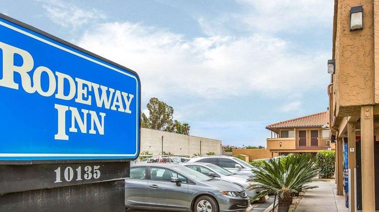 <b>Rodeway Inn Santee San Diego East Exterior</b>. Images powered by <a href="https://iceportal.shijigroup.com/" title="IcePortal" target="_blank">IcePortal</a>.