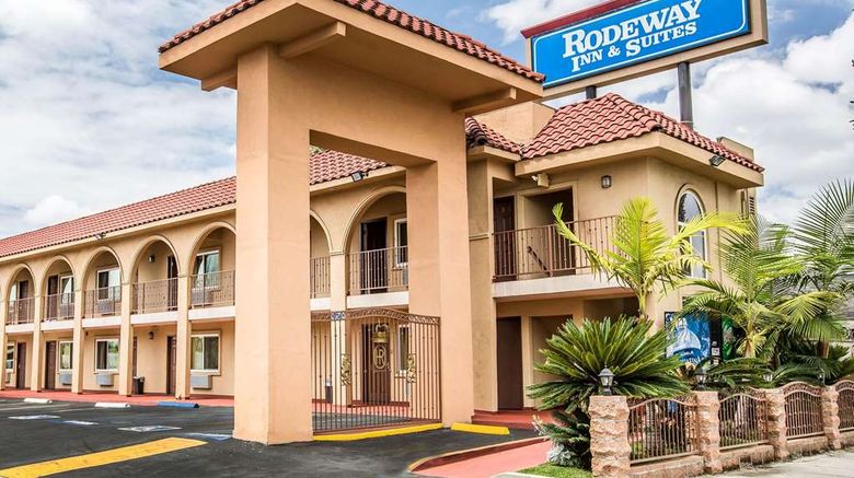 <b>Rodeway Inn and Suites Bellflower Exterior</b>. Images powered by <a href="https://iceportal.shijigroup.com/" title="IcePortal" target="_blank">IcePortal</a>.