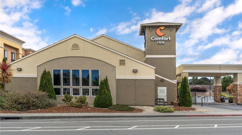 Comfort Inn Arcata Exterior. Images powered by <a href="https://iceportal.shijigroup.com" target="_blank" rel="noopener">Ice Portal</a>.