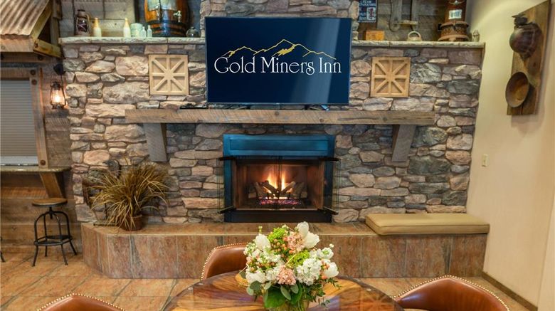 <b>Gold Miners Inn, an Ascend Hotel Coll Lobby</b>. Images powered by <a href="https://iceportal.shijigroup.com/" title="IcePortal" target="_blank">IcePortal</a>.