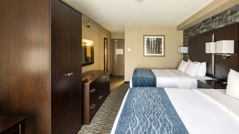 <b>Comfort Inn Montreal Aeroport Room</b>. Images powered by <a href="https://iceportal.shijigroup.com/" title="IcePortal" target="_blank">IcePortal</a>.