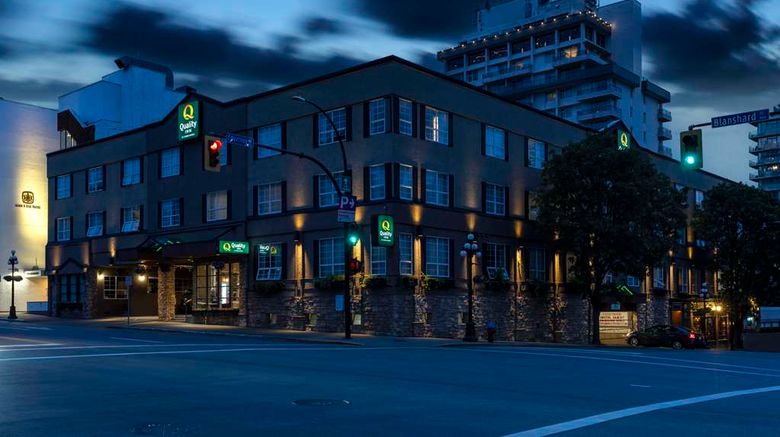 <b>Quality Inn Downtown Exterior</b>. Images powered by <a href="https://iceportal.shijigroup.com/" title="IcePortal" target="_blank">IcePortal</a>.