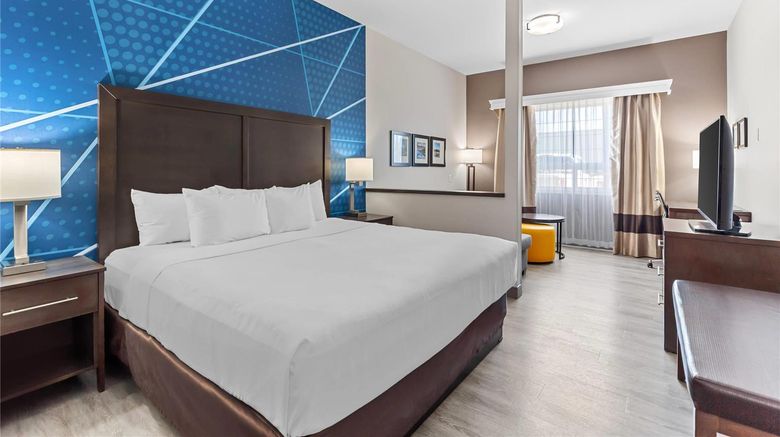 <b>Comfort Inn & Suites Red Deer Room</b>. Images powered by <a href="https://iceportal.shijigroup.com/" title="IcePortal" target="_blank">IcePortal</a>.