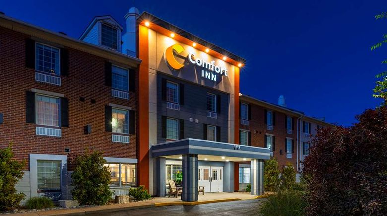 <b>Comfort Inn Sarnia Exterior</b>. Images powered by <a href="https://iceportal.shijigroup.com/" title="IcePortal" target="_blank">IcePortal</a>.
