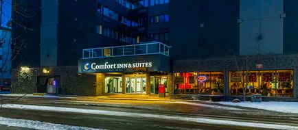 Comfort Inn and Suites Edmonton Downtown Exterior