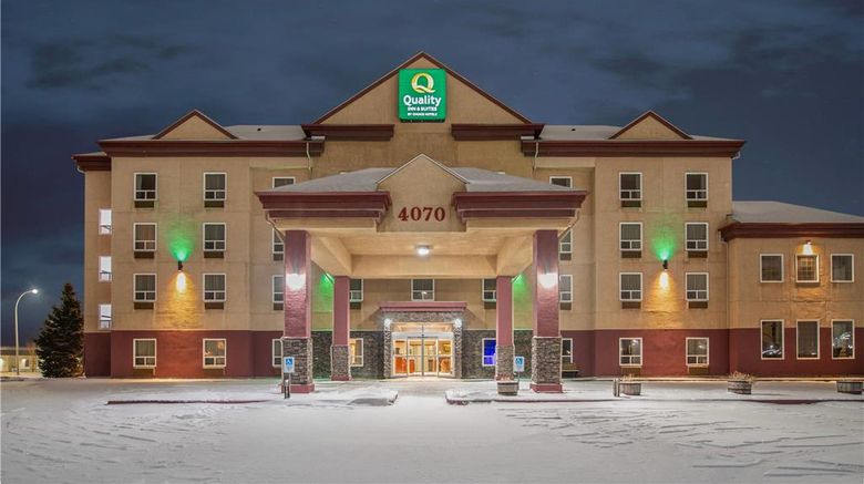 <b>Quality Inn & Suites Lethbridge Exterior</b>. Images powered by <a href="https://iceportal.shijigroup.com/" title="IcePortal" target="_blank">IcePortal</a>.