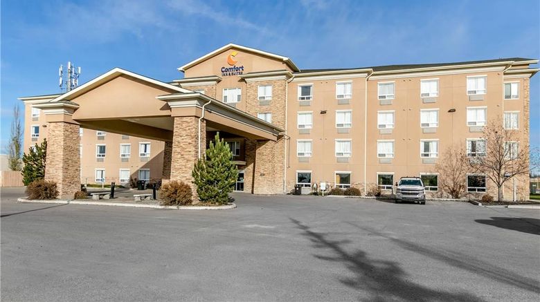 Comfort Inn and Suites Airdrie Exterior. Images powered by <a href="https://iceportal.shijigroup.com" target="_blank" rel="noopener">Ice Portal</a>.