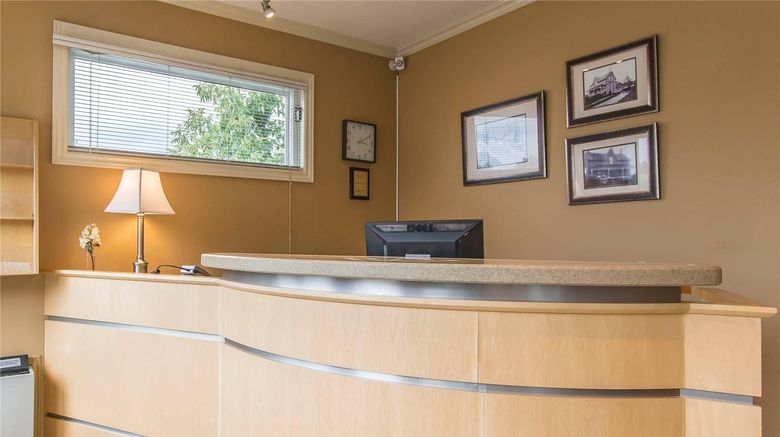 <b>Rodeway Inn King William Lobby</b>. Images powered by <a href="https://iceportal.shijigroup.com/" title="IcePortal" target="_blank">IcePortal</a>.
