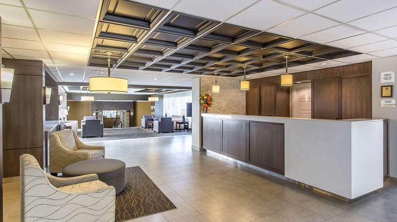 <b>Quality Inn Corner Brook Lobby</b>. Images powered by <a href="https://iceportal.shijigroup.com/" title="IcePortal" target="_blank">IcePortal</a>.