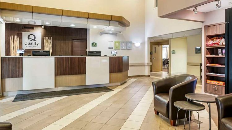 Quality Inn Airport, Dieppe Lobby