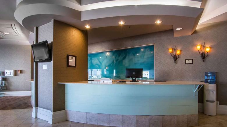 <b>Quality Inn & Suites, Yellowknife Lobby</b>. Images powered by <a href="https://iceportal.shijigroup.com/" title="IcePortal" target="_blank">IcePortal</a>.