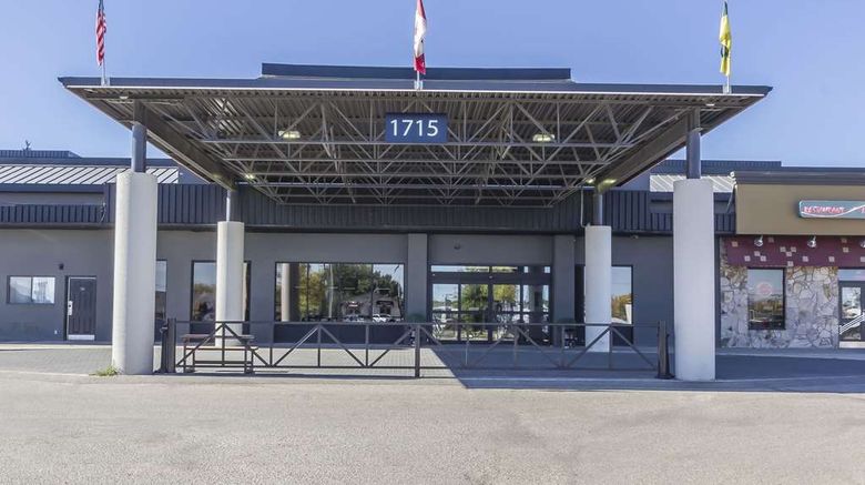 <b>Quality Inn & Suites Saskatoon Exterior</b>. Images powered by <a href="https://iceportal.shijigroup.com/" title="IcePortal" target="_blank">IcePortal</a>.