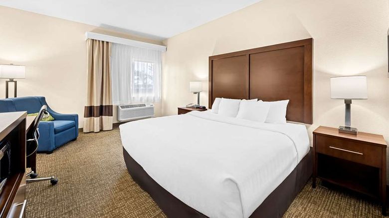 <b>Comfort Inn & Suites Room</b>. Images powered by <a href="https://iceportal.shijigroup.com/" title="IcePortal" target="_blank">IcePortal</a>.