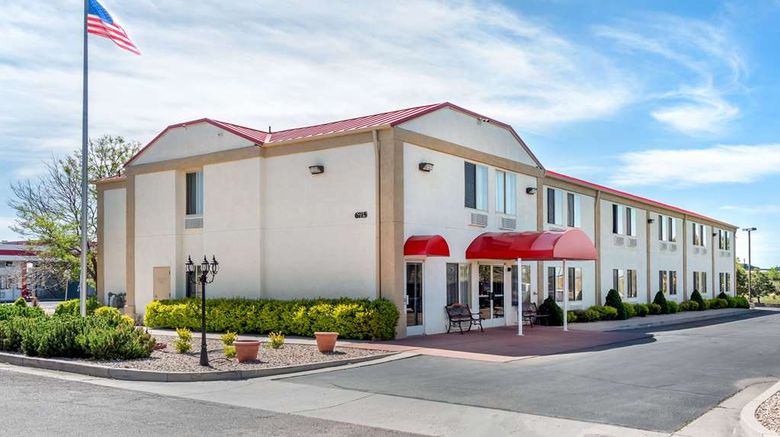 <b>Econo Lodge Colorado Springs near Airport Exterior</b>. Images powered by <a href="https://iceportal.shijigroup.com/" title="IcePortal" target="_blank">IcePortal</a>.