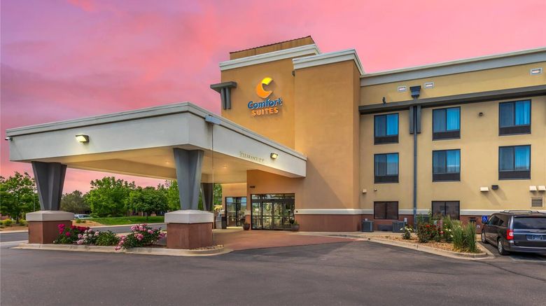 <b>Comfort Suites Exterior</b>. Images powered by <a href="https://iceportal.shijigroup.com/" title="IcePortal" target="_blank">IcePortal</a>.