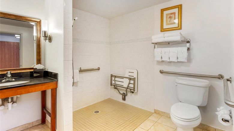 <b>Comfort Suites Room</b>. Images powered by <a href="https://iceportal.shijigroup.com/" title="IcePortal" target="_blank">IcePortal</a>.