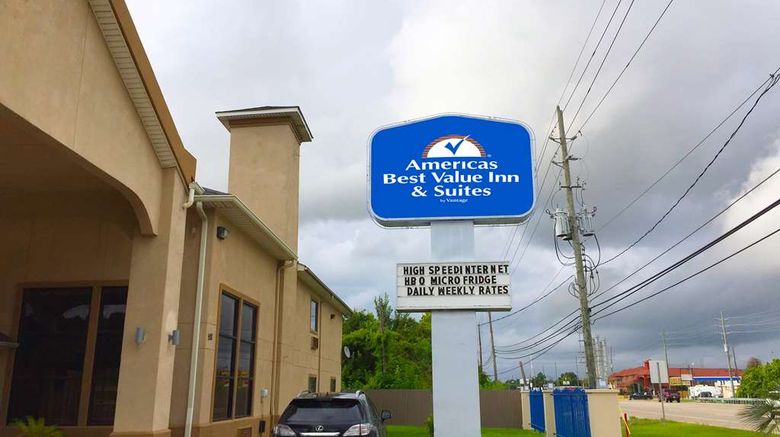<b>Americas Best Value Inn/Stes Mt Belvieu Exterior</b>. Images powered by <a href="https://iceportal.shijigroup.com/" title="IcePortal" target="_blank">IcePortal</a>.
