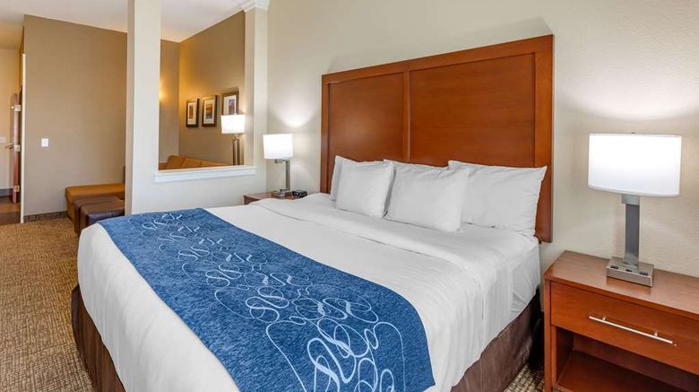 <b>Comfort Suites Suite</b>. Images powered by <a href="https://iceportal.shijigroup.com/" title="IcePortal" target="_blank">IcePortal</a>.