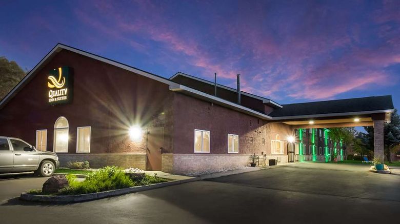 Quality Inn  and  Suites Steamboat Springs Exterior. Images powered by <a href="https://iceportal.shijigroup.com" target="_blank" rel="noopener">Ice Portal</a>.