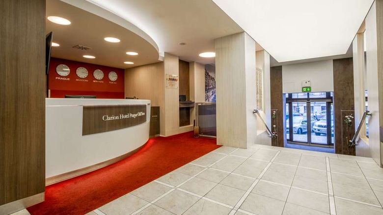 <b>Clarion Hotel Prague Lobby</b>. Images powered by <a href="https://iceportal.shijigroup.com/" title="IcePortal" target="_blank">IcePortal</a>.