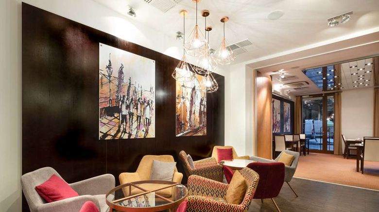 <b>Clarion Hotel Prague City Restaurant</b>. Images powered by <a href="https://iceportal.shijigroup.com/" title="IcePortal" target="_blank">IcePortal</a>.