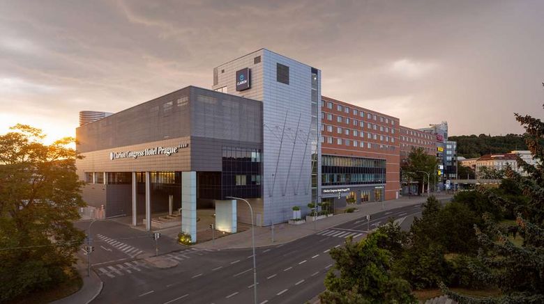 Clarion Congress Hotel Prague Exterior. Images powered by <a href="https://iceportal.shijigroup.com" target="_blank" rel="noopener">Ice Portal</a>.