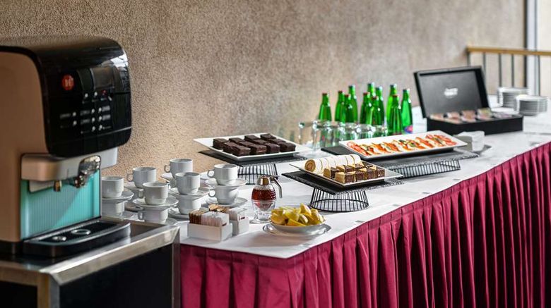 <b>Clarion Congress Hotel Usti nad Labem Restaurant</b>. Images powered by <a href="https://iceportal.shijigroup.com/" title="IcePortal" target="_blank">IcePortal</a>.