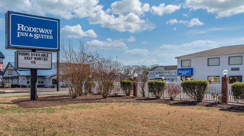 <b>Rodeway Inn and Suites Rehoboth Beach Exterior</b>. Images powered by <a href="https://iceportal.shijigroup.com/" title="IcePortal" target="_blank">IcePortal</a>.