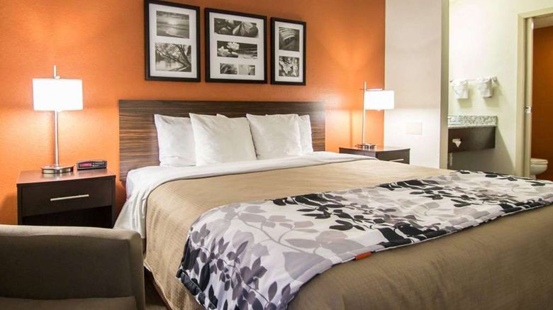 <b>Sleep Inn Room</b>. Images powered by <a href="https://iceportal.shijigroup.com/" title="IcePortal" target="_blank">IcePortal</a>.
