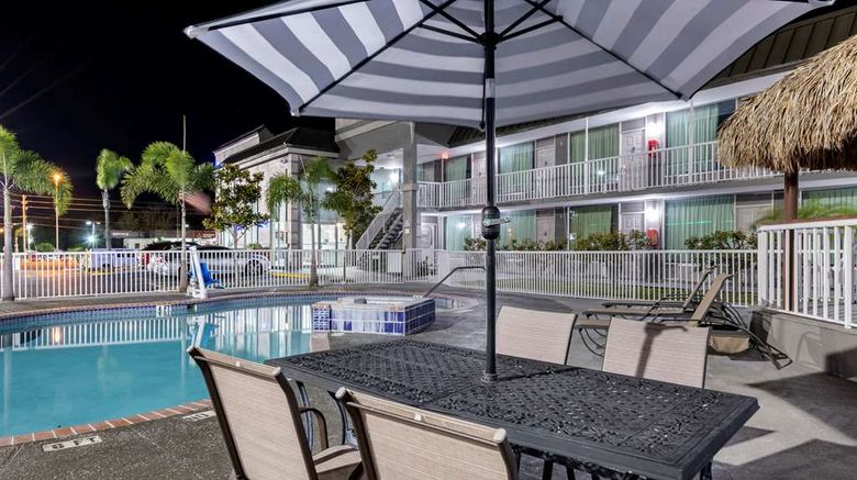 <b>Rodeway Inn New Port Richey Pool</b>. Images powered by <a href="https://iceportal.shijigroup.com/" title="IcePortal" target="_blank">IcePortal</a>.