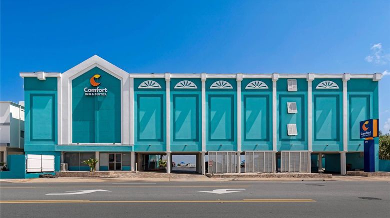 Comfort Inn  and  Suites Ormond Beach Exterior. Images powered by <a href="https://iceportal.shijigroup.com" target="_blank" rel="noopener">Ice Portal</a>.