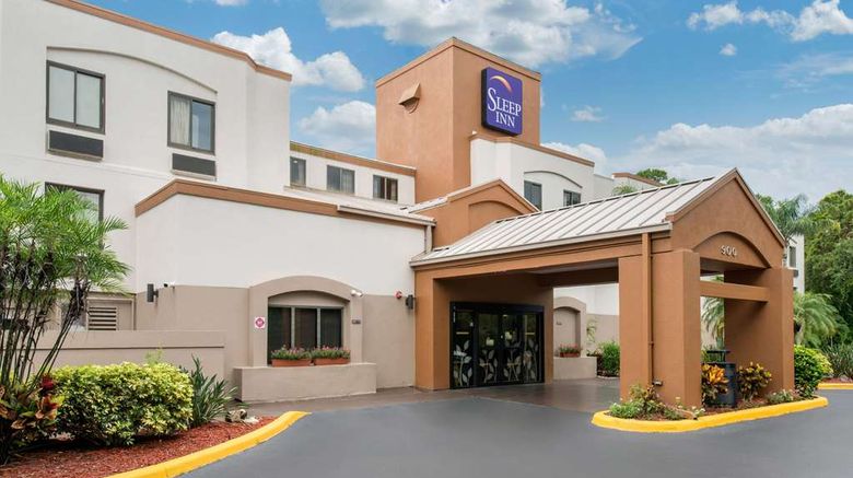 <b>Sleep Inn Exterior</b>. Images powered by <a href="https://iceportal.shijigroup.com/" title="IcePortal" target="_blank">IcePortal</a>.