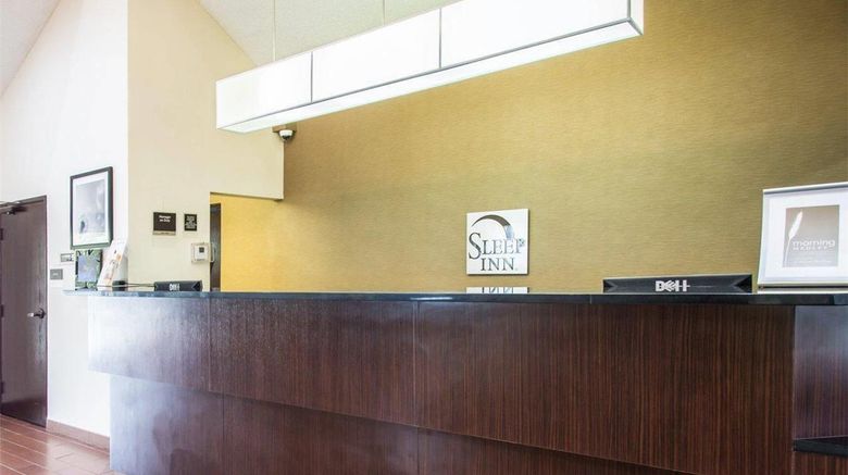 <b>Sleep Inn Lobby</b>. Images powered by <a href="https://iceportal.shijigroup.com/" title="IcePortal" target="_blank">IcePortal</a>.