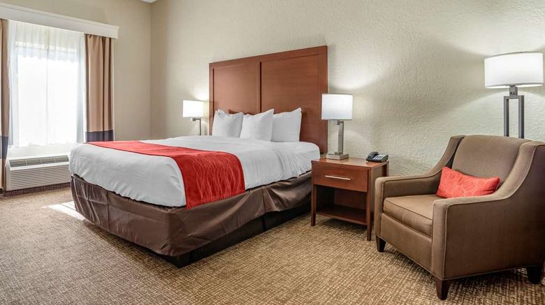 <b>Comfort Inn & Suites Room</b>. Images powered by <a href="https://iceportal.shijigroup.com/" title="IcePortal" target="_blank">IcePortal</a>.