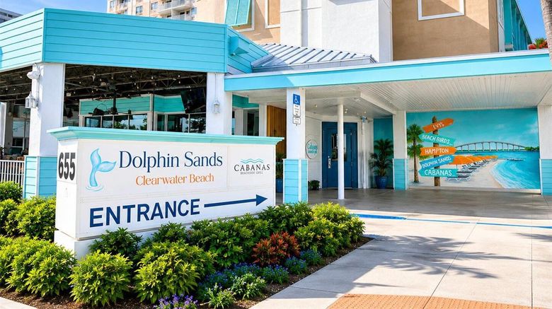 Dolphin Sands Clearwater Beach Exterior. Images powered by <a href="https://iceportal.shijigroup.com" target="_blank" rel="noopener">Ice Portal</a>.