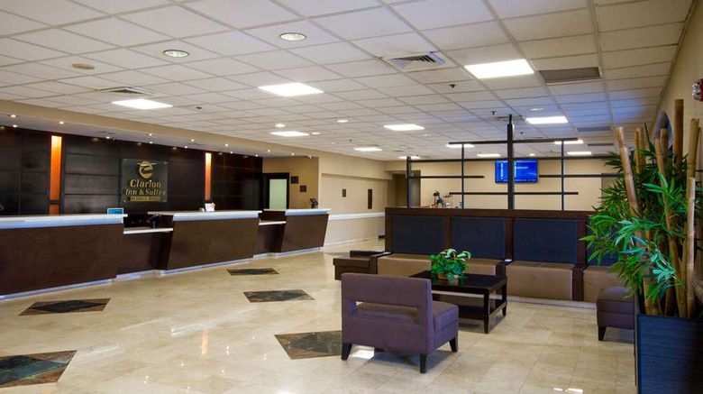 <b>Clarion Inn & Suites Miami Airport Lobby</b>. Images powered by <a href="https://iceportal.shijigroup.com/" title="IcePortal" target="_blank">IcePortal</a>.