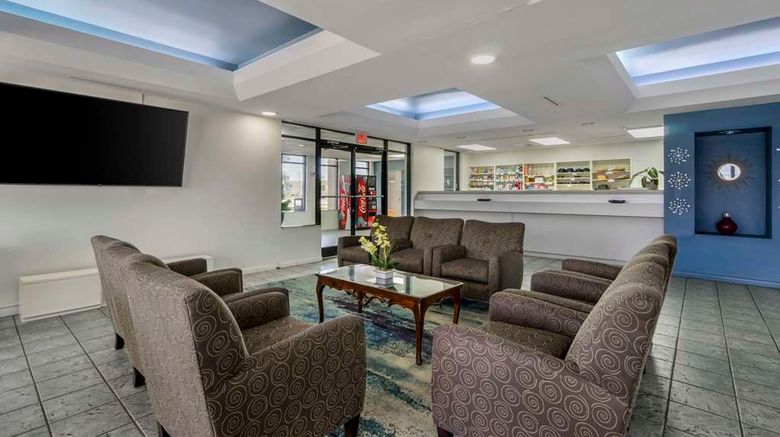 <b>Rodeway Inn Wesley Chapel Lobby</b>. Images powered by <a href="https://iceportal.shijigroup.com/" title="IcePortal" target="_blank">IcePortal</a>.