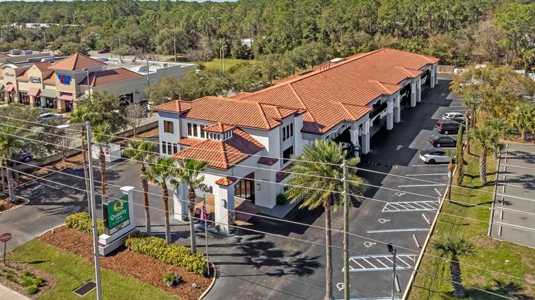 <b>QUALITY INN DAYTONA SPEEDWAY I-95 Exterior</b>. Images powered by <a href="https://iceportal.shijigroup.com/" title="IcePortal" target="_blank">IcePortal</a>.