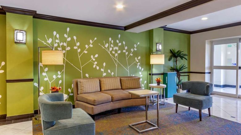 <b>Sleep Inn & Suites Jacksonville Lobby</b>. Images powered by <a href="https://iceportal.shijigroup.com/" title="IcePortal" target="_blank">IcePortal</a>.