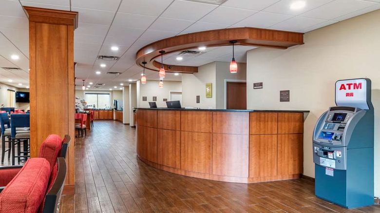 <b>Comfort Suites At Eglin Air Force Base Lobby</b>. Images powered by <a href="https://iceportal.shijigroup.com/" title="IcePortal" target="_blank">IcePortal</a>.